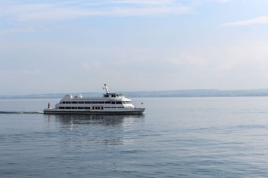 Mit der Fähre von Konstanz nach Meersburg