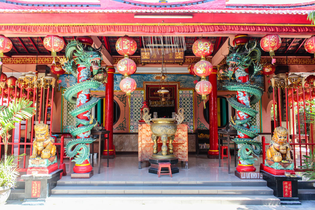 Der chinesische Tempel Vihara Dharmayana