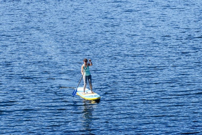 Stand Up Paddling / SUP im Harz Die besten Spots z.B. die Okertalsperre