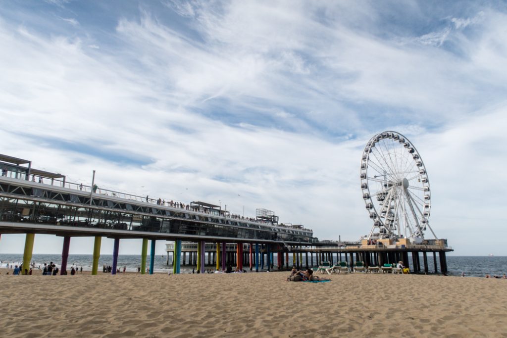 Den Haag und mein Haus am Meer Sonne & Wolken