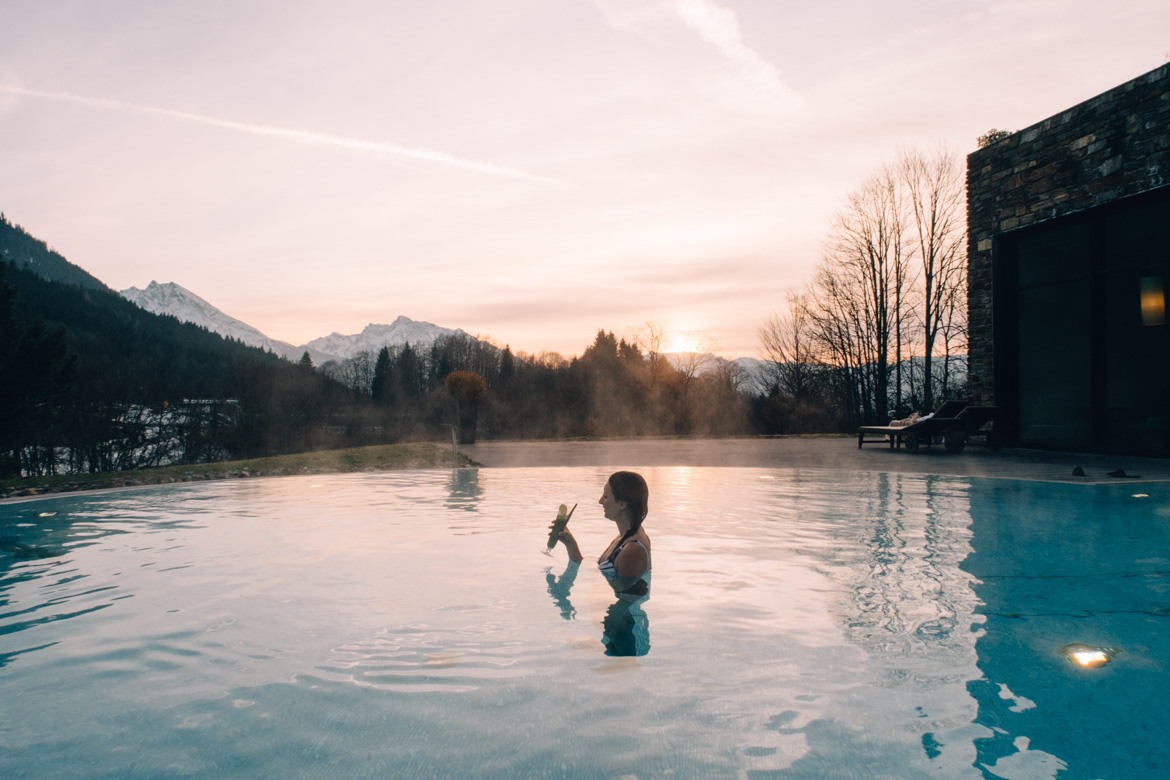(Infinity-)Pools in den Alpen #4 - Kempinski Berchtesgaden