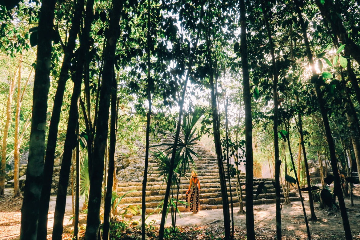 Versteckte Maya Ruinen in Coba