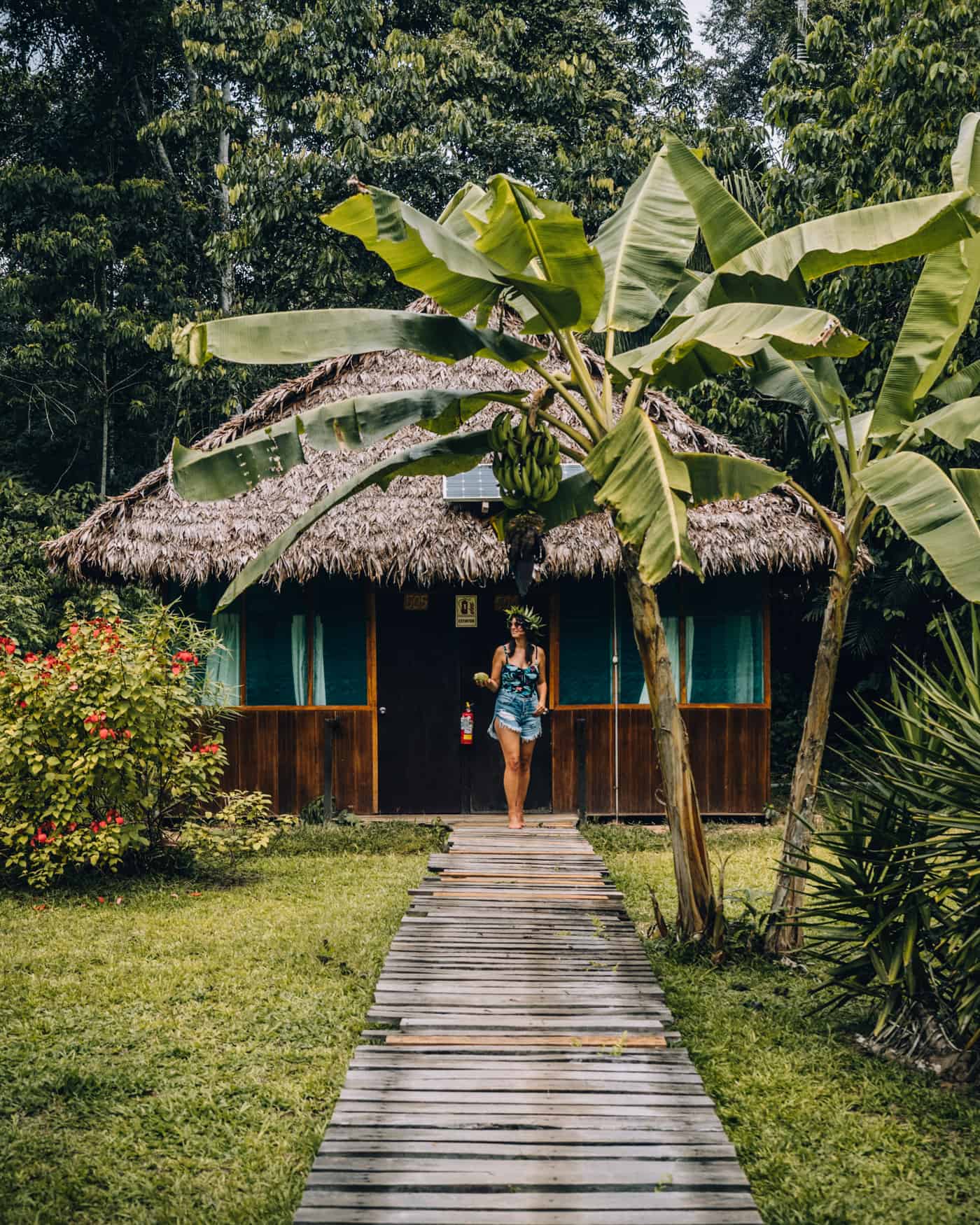 Amazonas Tour in Peru - Dschungelabenteuer in Puerto Maldonado: Cayman Lodge Zimmer