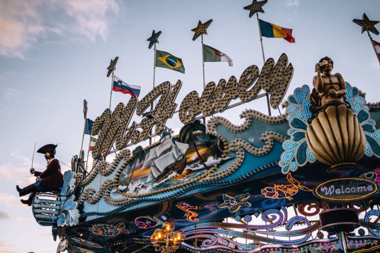 Stuttgart im Herbst Cannstatter Wasen, Kürbisfestival