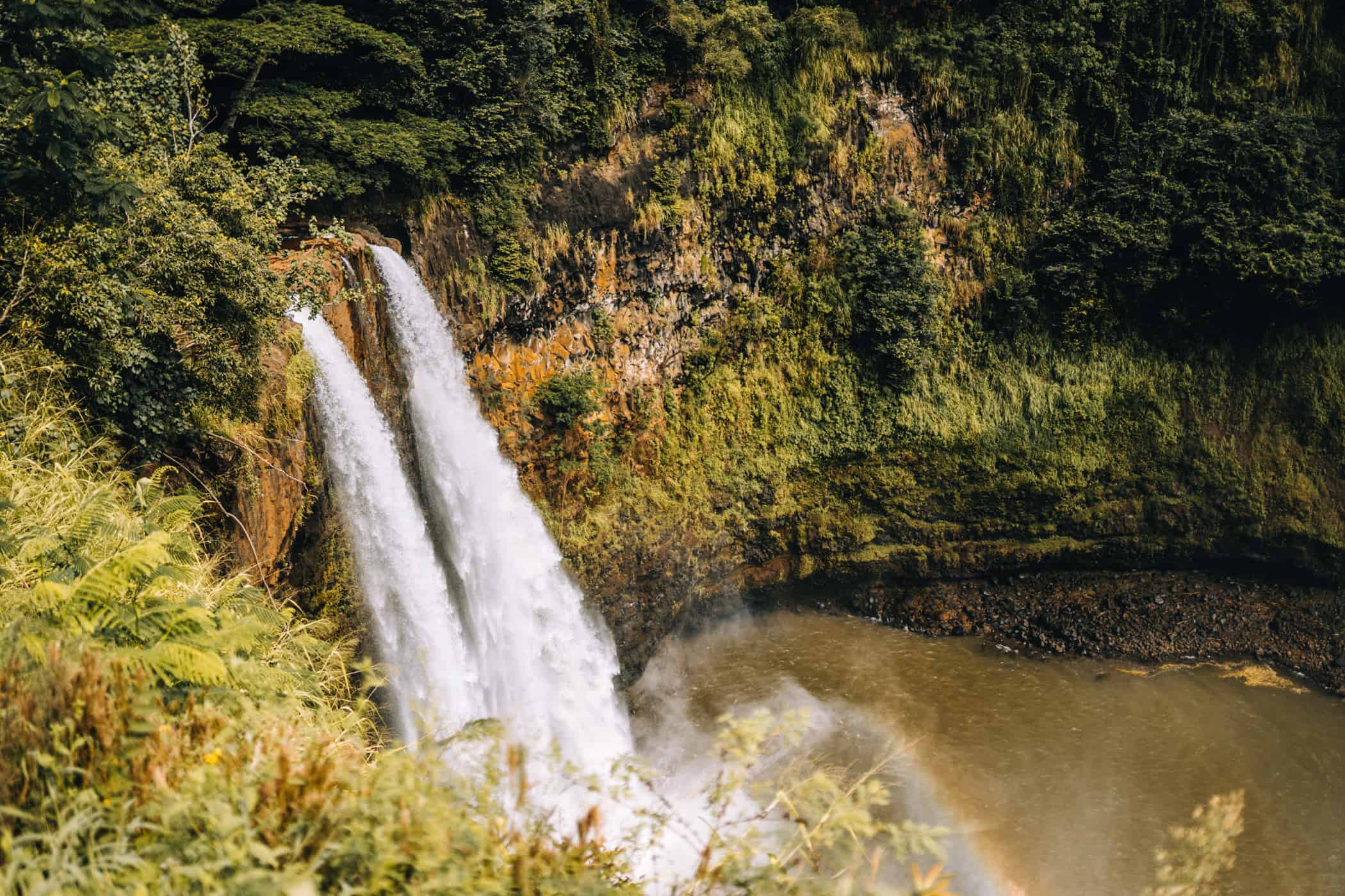 Kauai - Strände, Wandern & Ausflugsziele: Wailua Falls