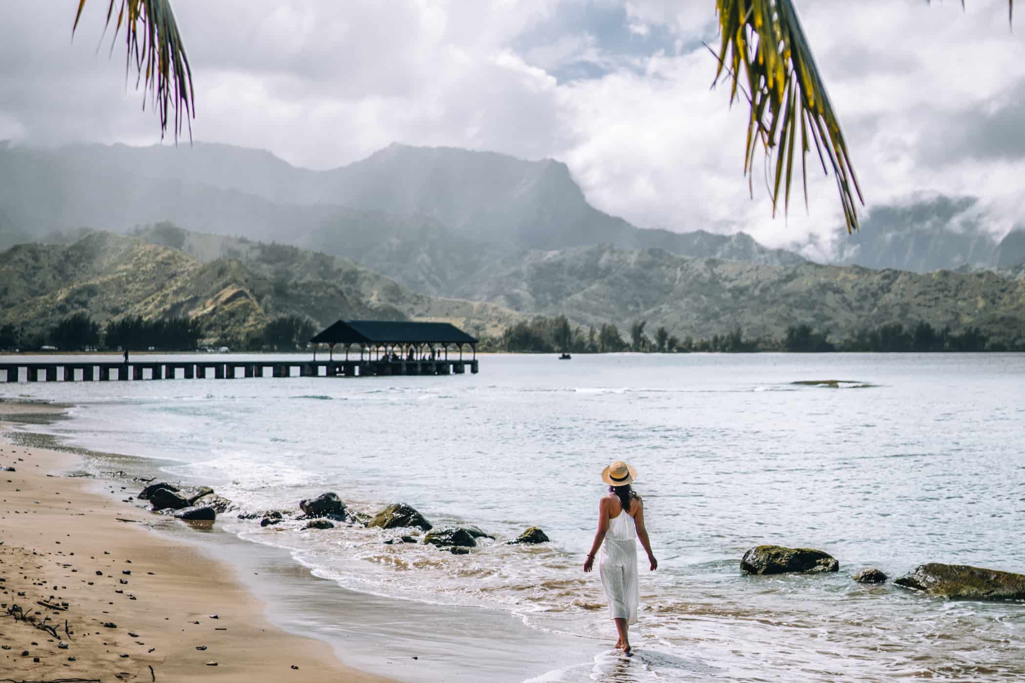 Kauai - Strände, Wandern & Ausflugsziele: Die Garteninsel von HawaiiKauai - Strände, Wandern & Ausflugsziele: Hanalei Beach