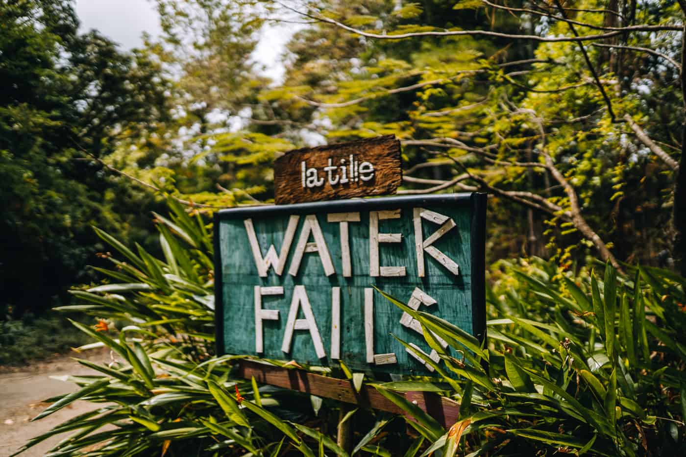 Saint Lucia - Tipps, Sehenswürdigkeiten, Strände & Ausflugsziele auf der Karibik-Insel: Latille Waterfall