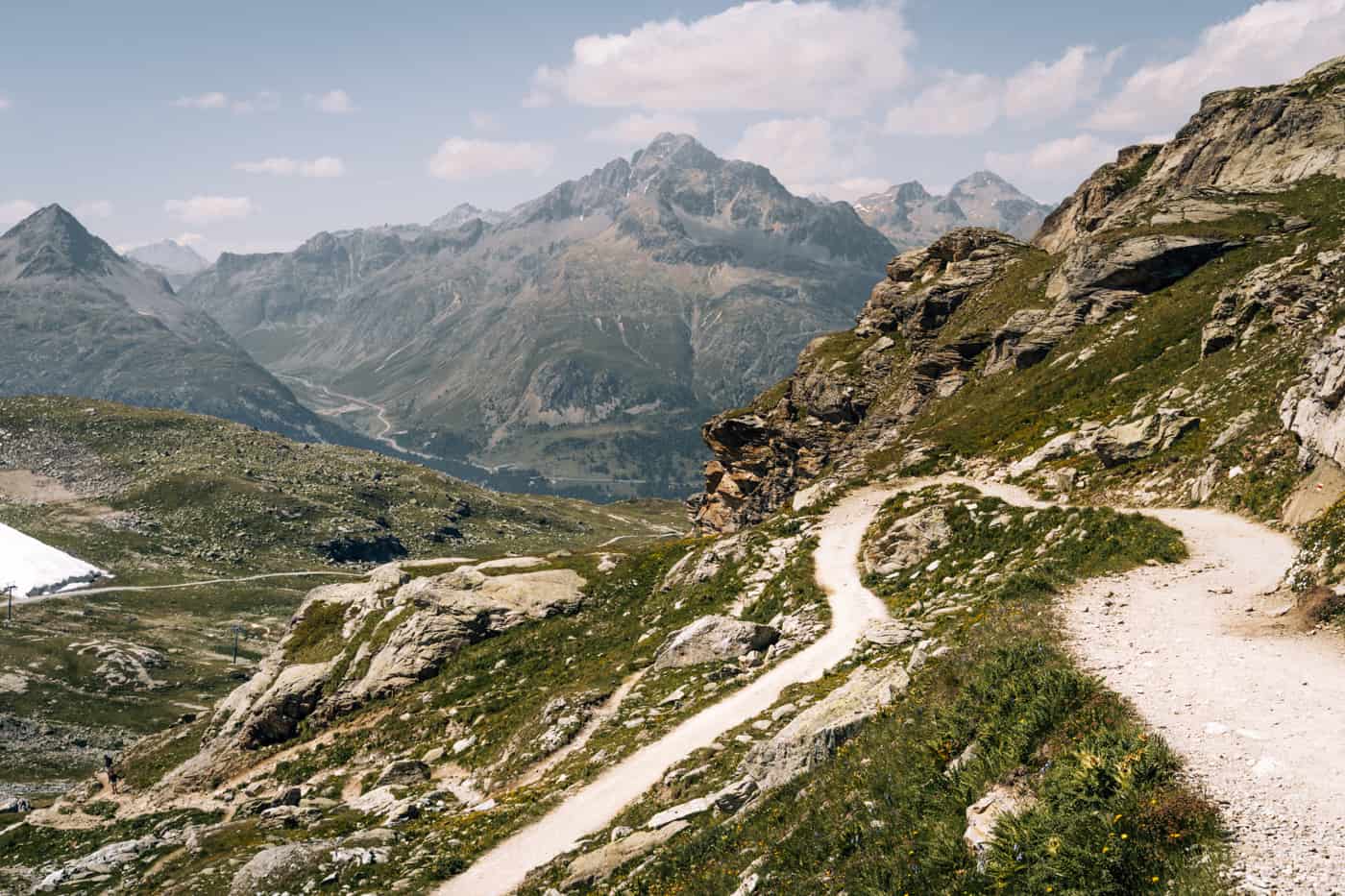 Wandern in Pontresina - 5 unvergessliche Bergtouren: Val Roseg - Fuorcla Surlej - Sankt Moritz